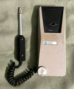vintage &#034;TIF 5500&#034; PUMP STYLE AUTOMATIC HALOGEN LEAK DETECTOR w/EXTRA WAND TIP