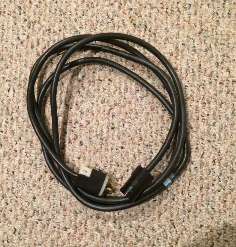 Hubbell nema ml-2 15a receptacle with 10 foot 15a cord and nema l5-15 plug for sale