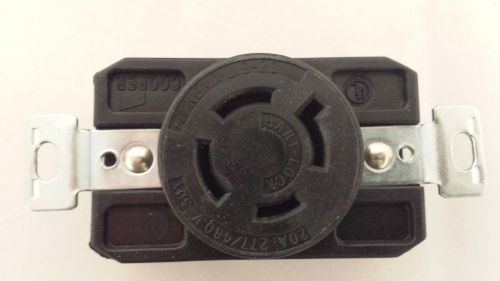 Hart-lock nema l19-20 20a 277/480v receptacle *new* for sale