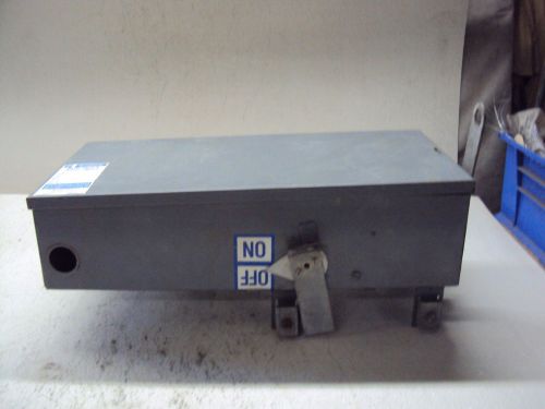 Westinghouse 3 wire bus duct fusible switch 2528d46g03 60 amp  used for sale