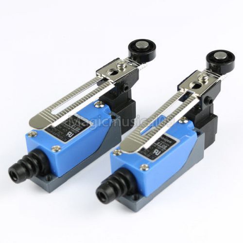 2PCS Waterproof Momentary Rotary Roller Lever Limit Switch ME-8108