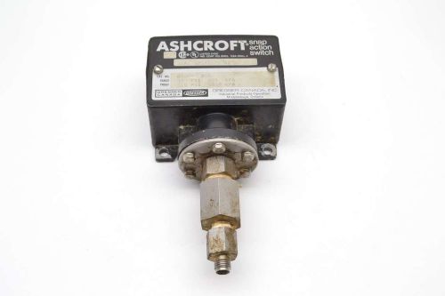 ASHCROFT B420B-X06 30 PSI 200KPA SNAP ACTION PRESSURE 125/250V-AC SWITCH B440598