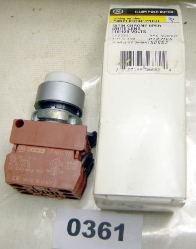 (0361) ge illuminated push button p9mplbsdn12ncji for sale