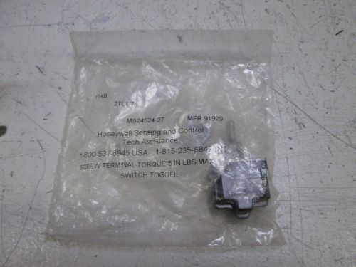 HONEYWELL 2TL1-7 SEALED OI-SE SWITCH *NEW IN A FACTORY BAG*