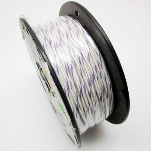 490 Ft. RC1C18AWGWT/V 18AWG Hook Up Wire White w/ Violet Stripes Electrical