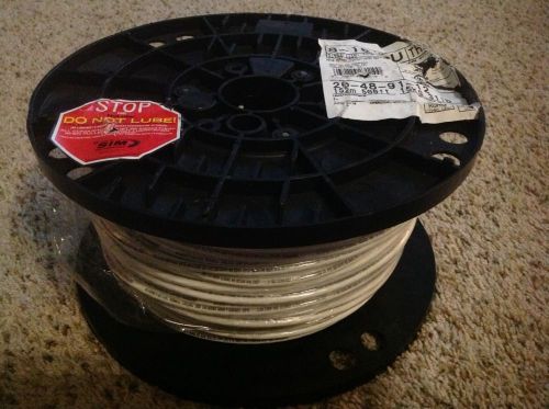 8-19 awg thhn simpull blk 600v copper wire 500ft spool new for sale
