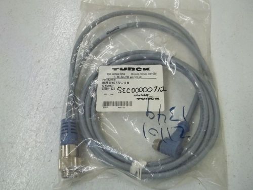 TURCK RKSMEKC572-3M CONNECTOR CABLE *NEW IN  A FACTORY BAG*