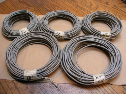 4 pair inside wire cable, 24 awg, 369 feet cat 5e cmr, ul listed for sale