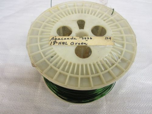 10LBS OF  MAGNET WIRE 18 HNL GREEN