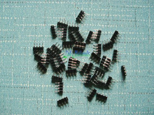 30pcs 4 pin female connectors for led strip lights rgb 5050 rgb 3528 insert easy for sale
