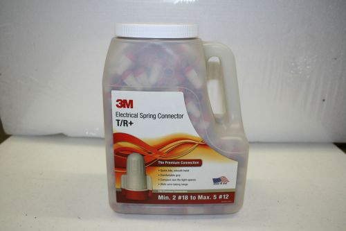 3M Wirenuts T-R (Tan Red) Jug of 750   **BRAND NEW**