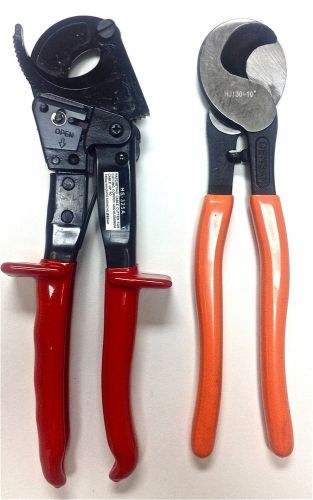 Combo Pack - Ratchet Cable Cutter 240 SQ-MM + Cable Cutter up to 2/0 (70 SQ-MM)