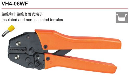 0.25-6.0mm2 vh4-06wf insulated&amp;non-insulated ferrules saving crimping pliers for sale