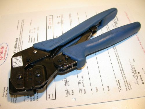 Amp commercial 20-24 &amp; 24-28 awg crimping tool h 0625 calibrated for sale