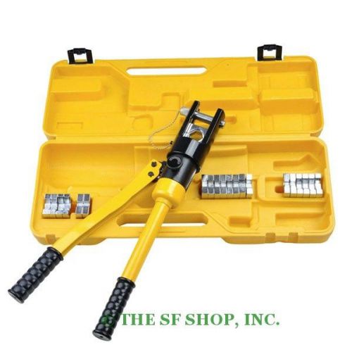 16 Ton 11 Pcs Hydraulic Cable Terminal Wire Crimping Tool
