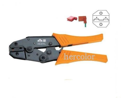 0.5-2.5mm FlagType Female Receptacles Insulated Terminals Ratchet Crimping Plier