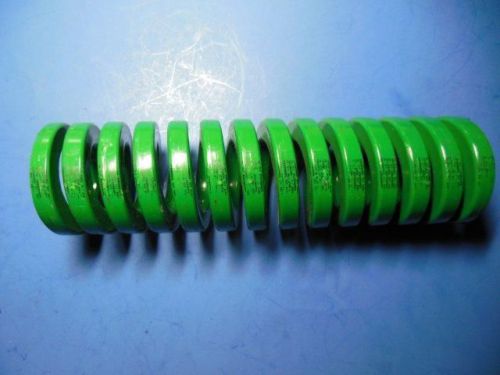 Tohatsu jis die spring, green, 10&#034; long, hole dia. 1&#034;, outside dia. 2-3/4&#034; for sale