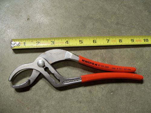 Knipex 81 03 230 pvc pipe gripping pliers pipe pliers quality germany plierspe for sale