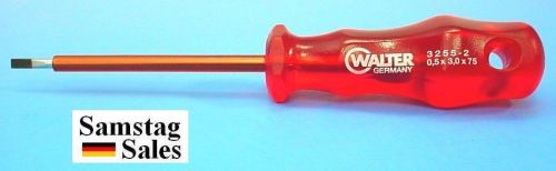 Carl walter 3255/2 germany insulated blade terminal strip screwdriver for sale