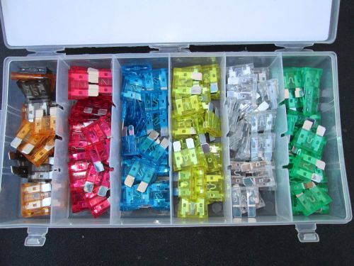 120-Piece Car Truck Boat RV Fuse Assortment With Case