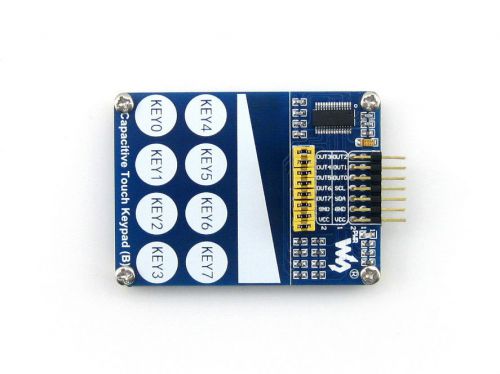Capacitive Touch Keypad (B) 8 Touchkeys &amp;1 Linear Touch Sensor Module Kit