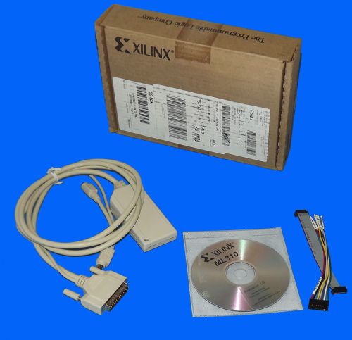 Xilinx DLC7 Parallel IV PC4 JTAG PROM Programmer Cable Set &amp; ML310 Evaluation CD