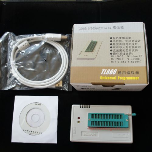 Usb minipro tl866cs universal bios programmer eeprom flash 8051 avr gal pic spi for sale