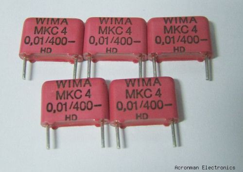 10pcs WIMA MKC-4 0.01uF 400V 5% Polycarbonate Capacitors