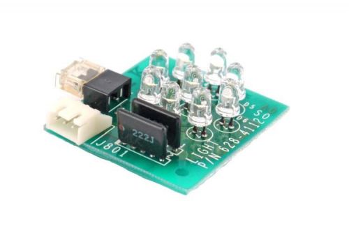 Hitachi 628-4112 9-Light LED Bulb PCB Board Plug-In Attachment Assembly