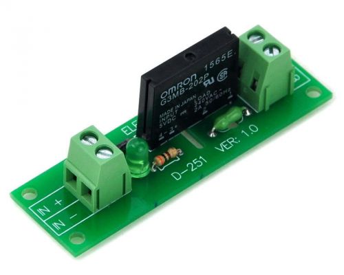 One Channel SSR (Solid State Relay) Module Board, AC100~240V/2A.