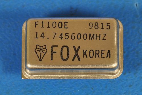 4-pcs crystal frequency fox f1100e-14.7456 1100e147456 f1100e147456 for sale