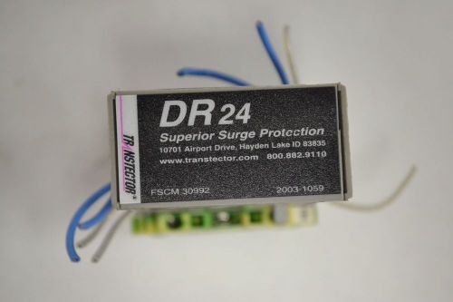 Transtector dr-24 1101-330 protector surge suppressor 7v-ac 34/36v-ac b287554 for sale