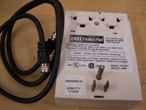 DHI PRODUCT PLUS Transient Voltage Surge Suppressor 15A