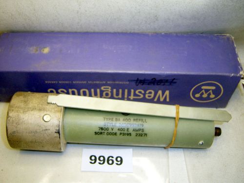 (9969) westinghouse ba-400 fuse cartridge 7500v 400 e amps for sale