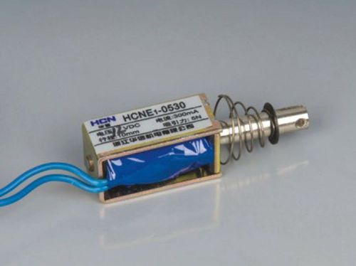 1x pull hold/release10mm stroke 0.41kg force electromagnet solenoid actuator 12v for sale
