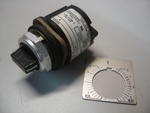 Allen bradley 800t-u29 potentiometer 10k ohms 10 000 series p for sale