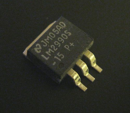TI LM2990S-15 LDO -15V Negative Voltage Regulator, 1.5A, TO263, 1pcs.
