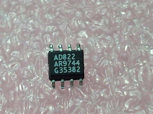 1 pcs Analog Devices AD822ARZ dual precision, low power FET input op amp. AD822