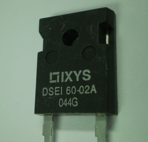 2pcs IXYS DSEI60-02A FAST DIODE 200V 69A TO-247 IXYS SEMICONDUCTOR (EU Seller)