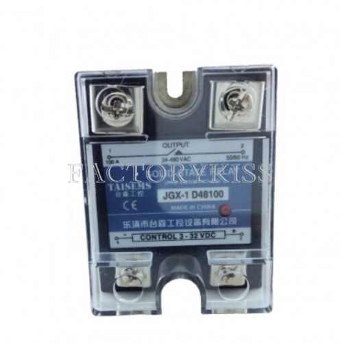 Single Phase Solid State Relay JGX-1 D4860 60A Colour Black FKS