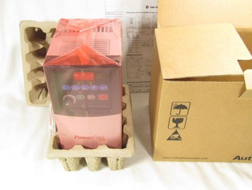 Allen bradley, powerflex 40, 22b-d2p3n104, 1.0 hp, new in box, sealed bag, nib for sale