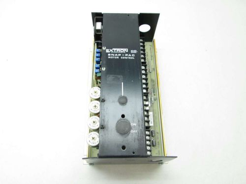 Extron m8208-04-0783 snap-pac 3/4hp 120v-ac 90v-dc motor drive d448178 for sale
