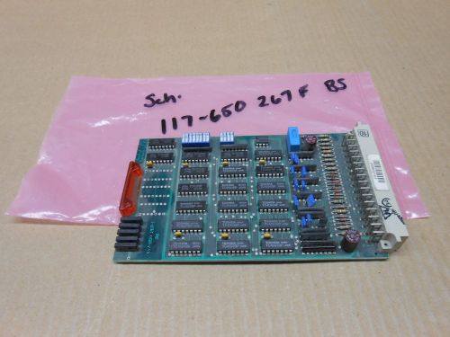 1 SCHLAFHORST 117-650-267-F 117650267F BS BOARD