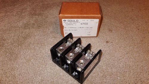 Gould shawmut terminal power distribution block 67033 -  67663 ~  new for sale