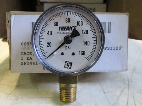 Gage, pressure, dial indicating 0-160 lbs 2 in dial qty 8 d2914 for sale