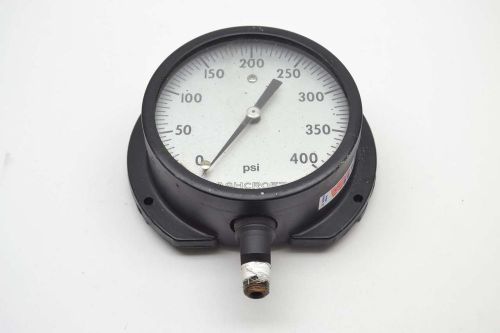 Ashcroft q-8451 dial 0-400psi 4-3/4 in 1/4 in npt pressure gauge b396058 for sale