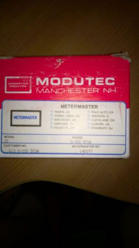 METERMASTER 2s DC MICROAMPERES 0-100 DCUA