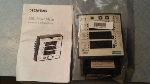 Siemens 9200 Power Meter