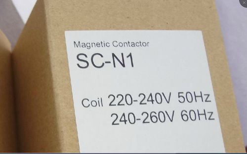 New in box FUJI Magnetic Contactor SC-N1 SCN1 200-240VAC 220VAC
