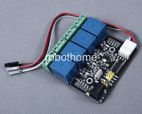 5v 4-channel relay controller ttl for voice recognition module brand new for sale